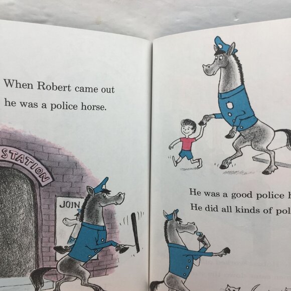 Lot 2 Kids Books What The Fairies Do With All Those Teeth Robert The Rose Horse - Picture 10 of 11